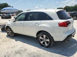 ACURA MDX 2012 white  gas 2HNYD2H25CH509701 photo #3