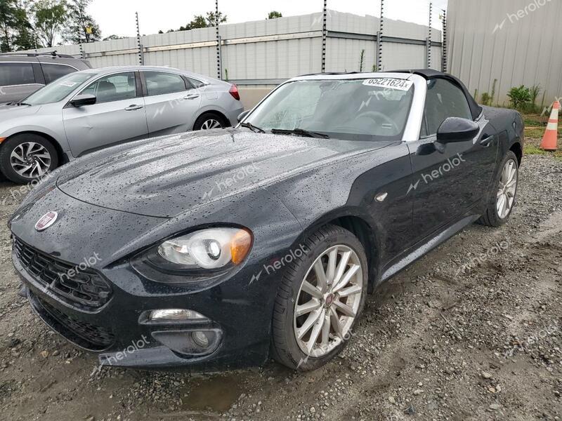 FIAT 124 SPIDER 2017 black  gas JC1NFAEK8H0107598 photo #1