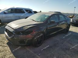 FORD FUSION SE 2019 black  gas 3FA6P0HD8KR183749 photo #2