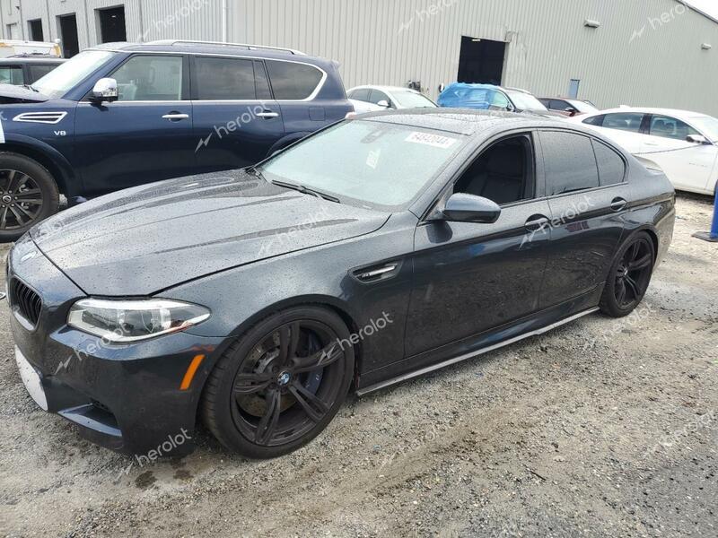 BMW M5 2014 black sedan 4d gas WBSFV9C55ED593144 photo #1