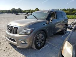 INFINITI QX80 2015 gray  gas JN8AZ2NF8F9570145 photo #2