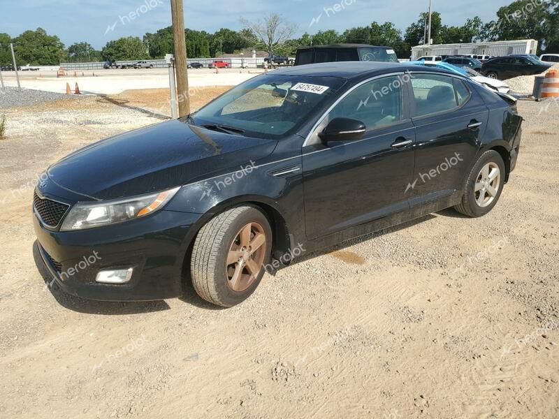 KIA OPTIMA LX 2015 black sedan 4d gas 5XXGM4A73FG518973 photo #1