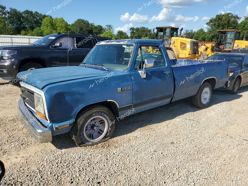 DODGE D-SERIES D 1990 blue  gas 1B7GE16X5LS743000 photo #1