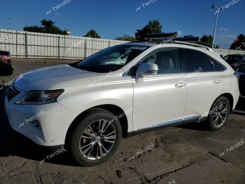 LEXUS RX 450H 2013 white  hybrid engine JTJBC1BA5D2058270 photo #1