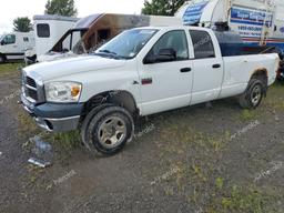 DODGE RAM 3500 S 2008 white crew pic diesel 3D7MX38A58G139453 photo #2