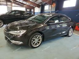 CHRYSLER 200 C 2015 black sedan 4d flexible fuel 1C3CCCEG7FN553580 photo #2