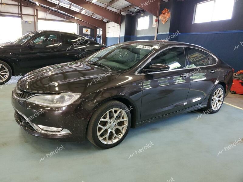 CHRYSLER 200 C 2015 black sedan 4d flexible fuel 1C3CCCEG7FN553580 photo #1