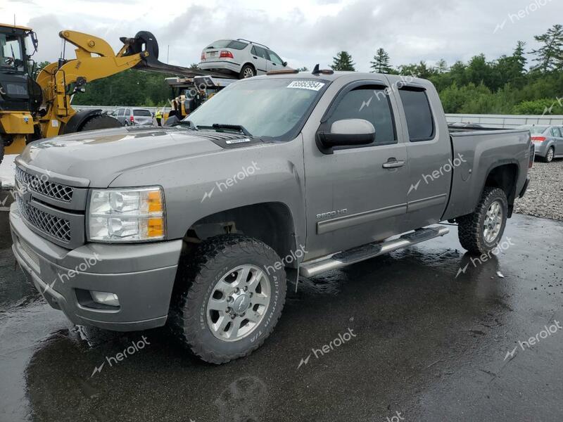 CHEVROLET silverado 2012 gray 4dr ext flexible fuel 1GC2KXCG7CZ307007 photo #1