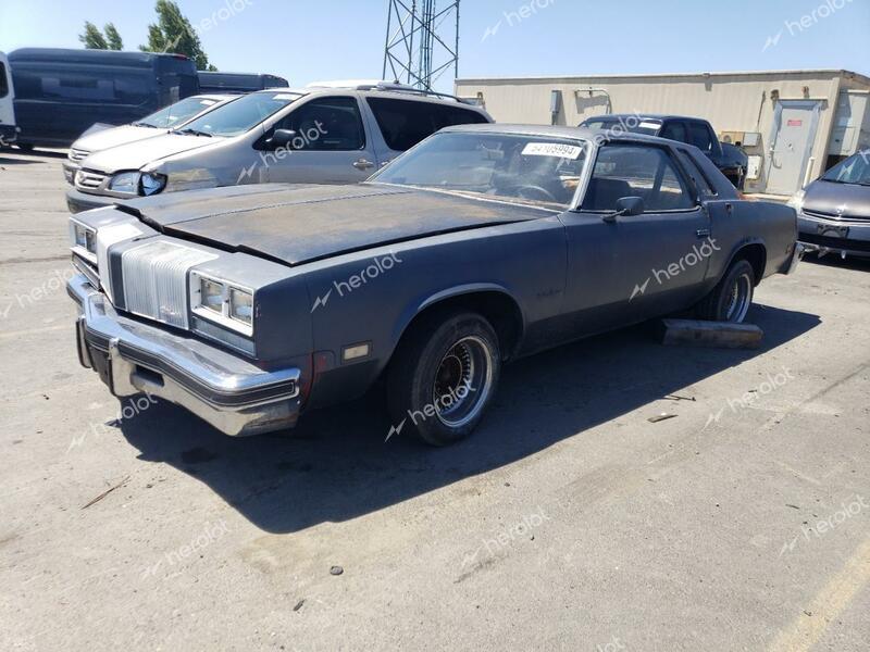 OLDSMOBILE CUTLASS 1977 black   3J57R7R259992 photo #1