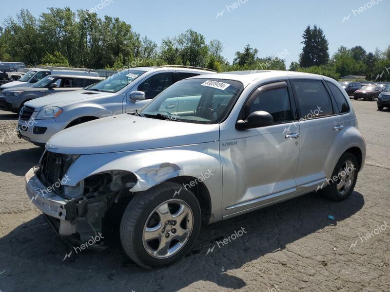 CHRYSLER PT CRUISER 2001 silver  gas 3C8FY4BB21T275025 photo #1