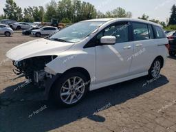 MAZDA 5 2013 white  gas JM1CW2CL4D0158702 photo #2