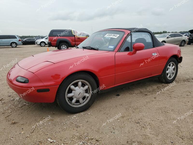 MAZDA MX-5 MIATA 1993 red  gas JM1NA3512P0411674 photo #1