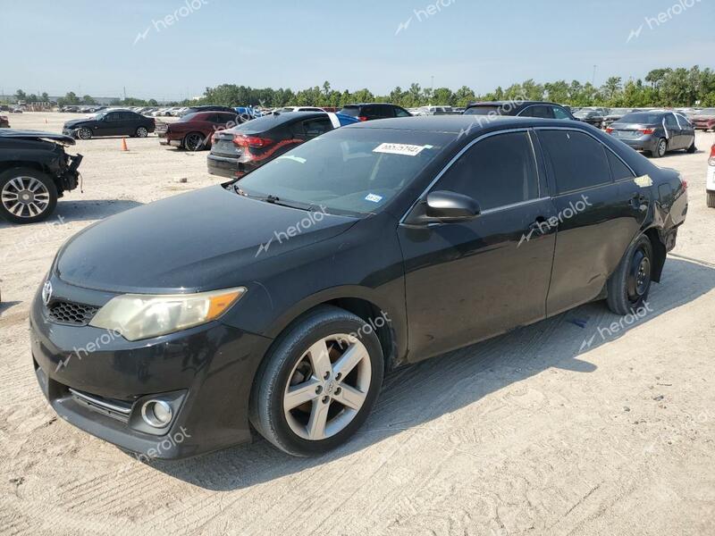 TOYOTA CAMRY BASE 2012 black  gas 4T1BF1FK3CU137111 photo #1