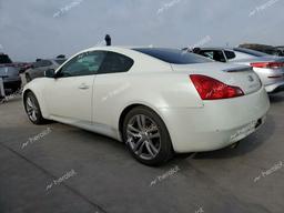 INFINITI G37 BASE 2008 white  gas JNKCV64E48M130728 photo #3