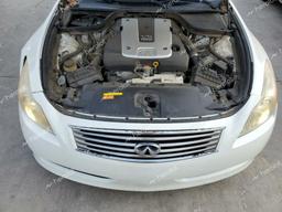 INFINITI G37 BASE 2008 white  gas JNKCV64E48M130728 photo #4