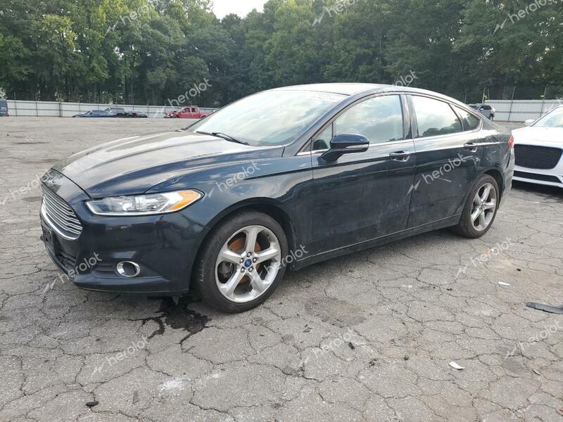 FORD FUSION SE 2014 charcoal sedan 4d gas 3FA6P0HDXER210891 photo #1