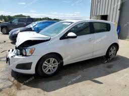 CHEVROLET SONIC LT 2014 white  gas 1G1JC6SB4E4135648 photo #2