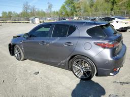 LEXUS CT 200 2015 gray  hybrid engine JTHKD5BH8F2249686 photo #3