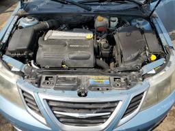 SAAB 9-3 2.0T 2008 blue  gas YS3FB49Y881122396 photo #4