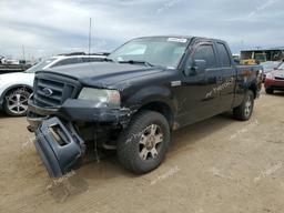 FORD F150 2005 black  gas 1FTPX14525NB38459 photo #2