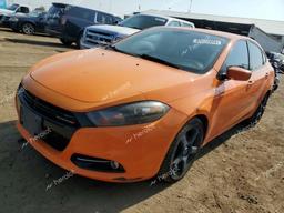 DODGE DART SXT 2013 orange  gas 1C3CDFBA7DD336905 photo #2