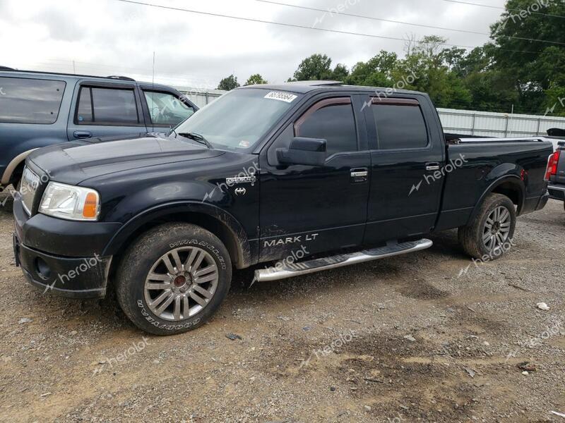 LINCOLN MARK LT 2007 black crew pic gas 5LTPW18597FJ00301 photo #1