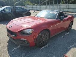 FIAT 124 SPIDER 2018 red  gas JC1NFAEK9J0137800 photo #2