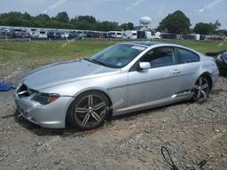 BMW 645 CI AUT 2004 silver  gas WBAEH73454B190875 photo #2