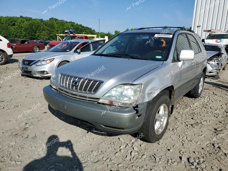 LEXUS RX 300 2002 silver  gas JTJHF10U620253642 photo #1