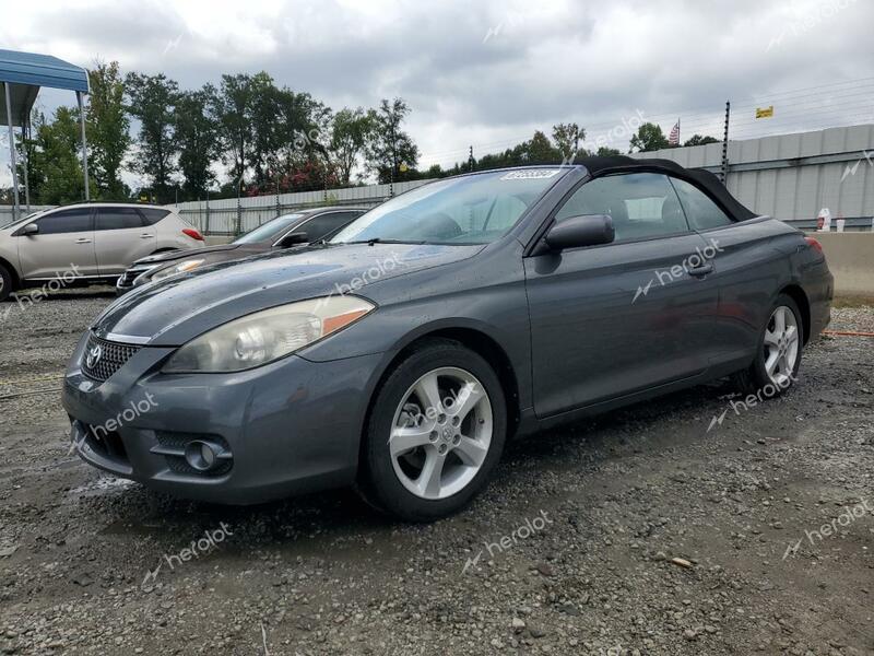 TOYOTA CAMRY SOLA 2007 charcoal  gas 4T1FA38P37U128581 photo #1