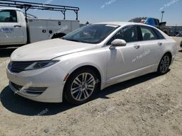 LINCOLN MKZ HYBRID 2013 white  hybrid engine 3LN6L2LUXDR807736 photo #2