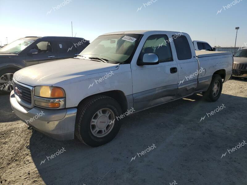 GMC NEW SIERRA 2000 white  gas 2GTEC19T1Y1184848 photo #1