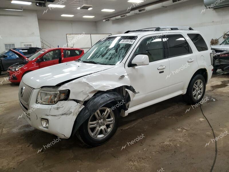 MERCURY MARINER PR 2008 white 4dr spor gas 4M2CU97148KJ20902 photo #1