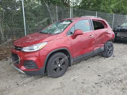 CHEVROLET TRAX 1LT 2020 red  gas 3GNCJLSB2LL194930 photo #2