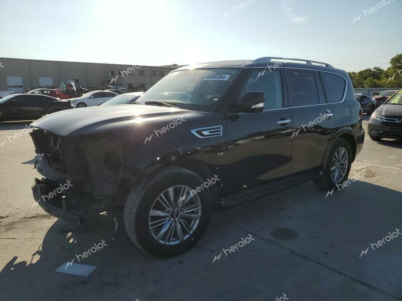 INFINITI QX80 LUXE 2020 black  gas JN8AZ2NF4L9703222 photo #1