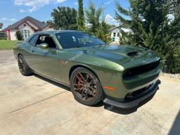 DODGE CHALLENGER 2019 green  gas 2C3CDZC91KH573508 photo #2