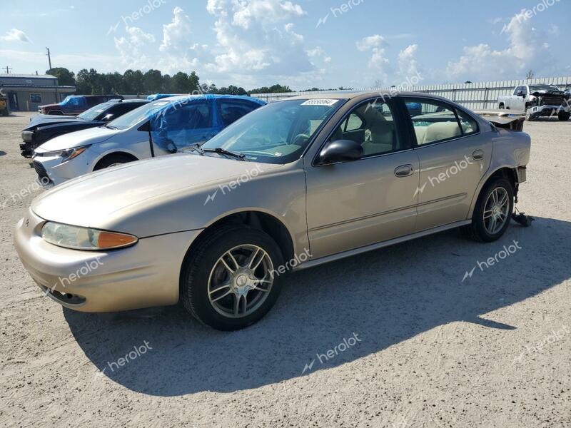 OLDSMOBILE ALERO GL 2003 gold sedan 4d gas 1G3NL52E13C194561 photo #1