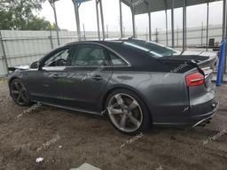 AUDI S8 QUATTRO 2015 silver sedan 4d gas WAUK2AFDXFN009977 photo #3