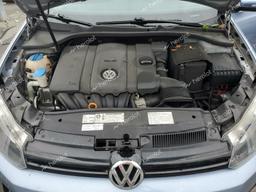 VOLKSWAGEN GOLF 2012 blue  gas WVWDB7AJ2CW031649 photo #4