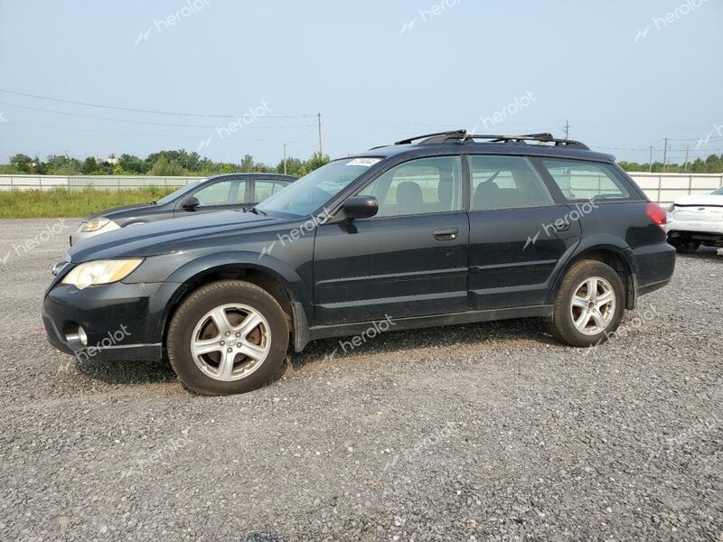 SUBARU OUTBACK 2009 black  gas 4S4BP60C597323168 photo #1