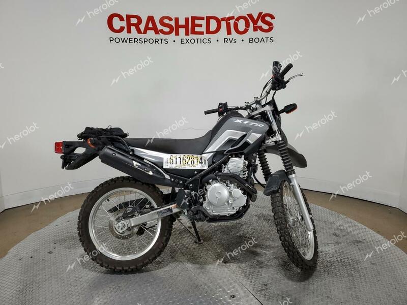 YAMAHA XT250 2022 gray  gas JYADG24E9NA014880 photo #1