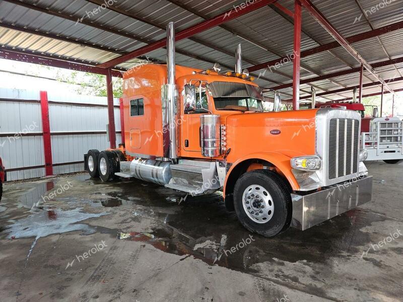 PETERBILT 389 2022 orange  diesel 1XPXDP9X5ND802005 photo #1