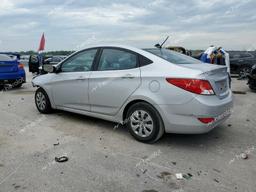 HYUNDAI ACCENT SE 2017 silver sedan 4d gas KMHCT4AE4HU316782 photo #3