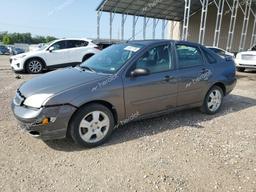 FORD FOCUS ZX4 2006 silver  gas 1FAHP34N96W185487 photo #2