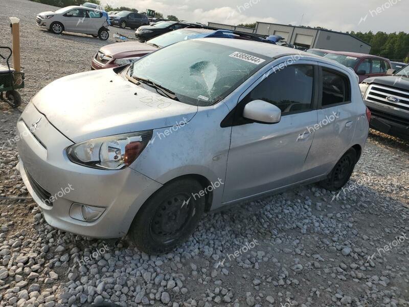 MITSUBISHI MIRAGE DE 2015 silver  gas ML32A3HJ7FH041453 photo #1