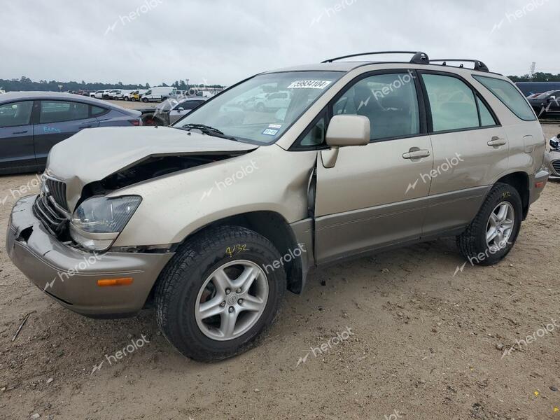 LEXUS RX 300 1999 tan 4dr spor gas JT6GF10UXX0043073 photo #1