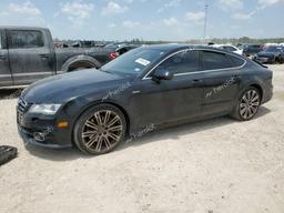 AUDI A7 PRESTIG 2013 black  gas WAU2GAFC3DN082873 photo #2