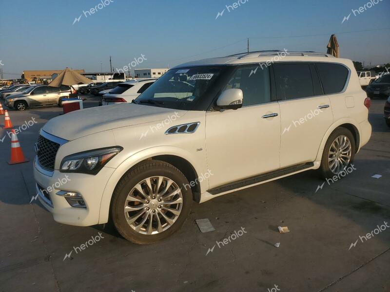 INFINITI QX80 2015 white 4dr spor gas JN8AZ2NC3F9370117 photo #1