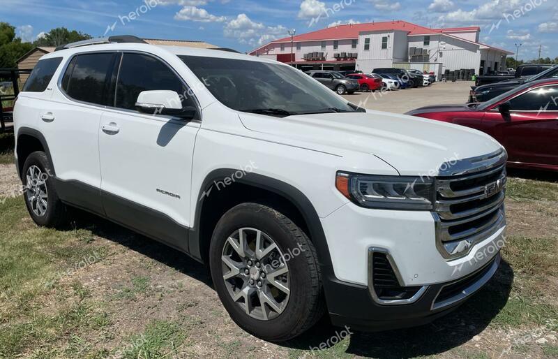 GMC ACADIA SLT 2023 white  gas 1GKKNML4XPZ170618 photo #1