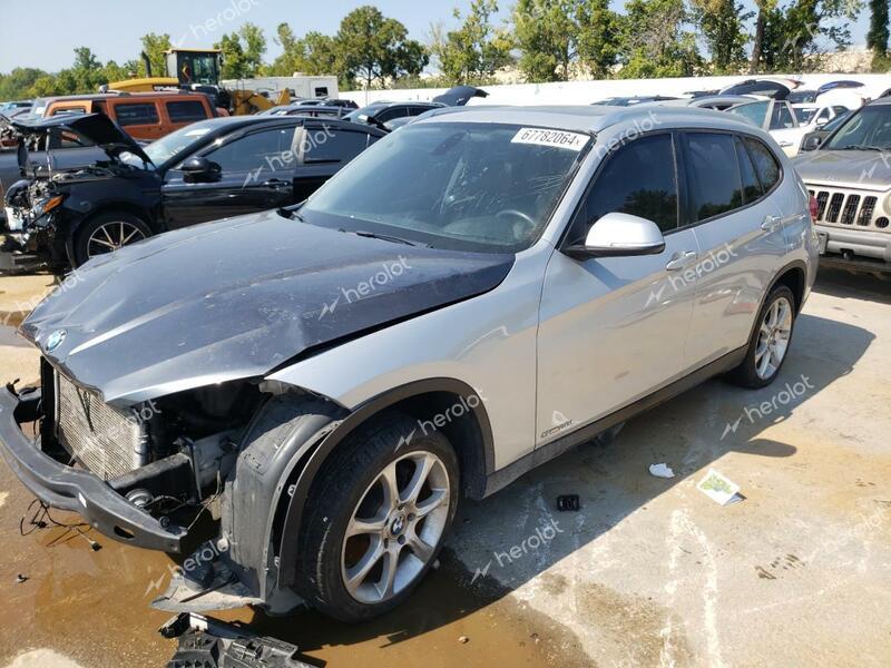 BMW X1 SDRIVE2 2013 silver  gas WBAVM1C55DVW44851 photo #1